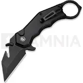 CIVIVI Amaroq C24018-2 Blackwashed Nitro-V, Black Aluminium, pocket knife, Tony Sentmanat design