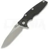 Hinderer Eklipse 3.5 Slicer kääntöveitsi, S45VN Stonewash, musta