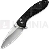 CIVIVI Faeger C24031-1 Satin 14C28N, Milled Black G10, pocket knife