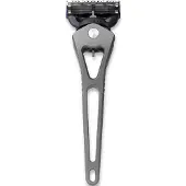 Titaner Titanium 5-Layer Safety Razor, Sandblasted
