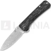 QSP Knife Hawk kääntöveitsi, shredded carbon fiber