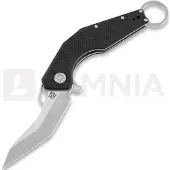 Artisan Cutlery Cobra Linerlock D2 kääntöveitsi, black textured
