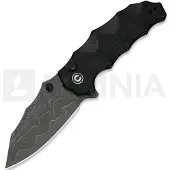 CIVIVI Natterjack C24028-DS1, Damascus, Milled Black G10, pocket knife
