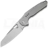 Bestech Nyxie - Satin + Stonewash - Titanium kääntöveitsi