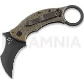 Fox knives Marcaida Tribal Karambit kääntöveitsi, Titanium