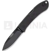 Ka-Bar Dozier Folding Hunter 4062S35, Black S35VN, Black Zytel pocket knife