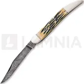 Bear & Son India Stag Bone Folder kääntöveitsi