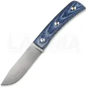 Straight Line Buster - Stonewashed - Denim Canvas Micarta veitsi