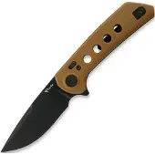 Reate PL-XF Tan G-10 kääntöveitsi, PVD