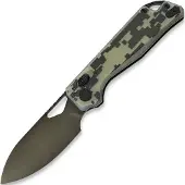 Kunwu Knives Pulsar - DLC - G10 kääntöveitsi, camo