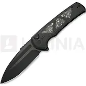 We Knife Sylox, Black Ti/Aluminum Foil CF, Black SW