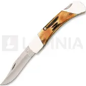 Bear & Son Folding Hunter Stag Bone kääntöveitsi