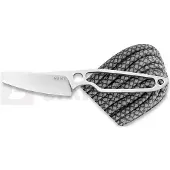 MKM Knives Makro 2 Paracord veitsi, musta, harmaa