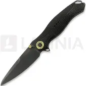 KARBON Buckhorn Aluminum Black kääntöveitsi