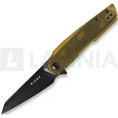 Kizer Cutlery Skinner Nitro-V kääntöveitsi, Yellow PEI