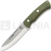 Cudeman Bushcrafter puukko, Green G-10 Complete Kit