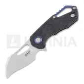 MKM-Maniago Knife Makers Isonzo M390 Hawkbill kääntöveitsi, marble carbon fiber