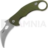 Lionsteel L.E.One Stonewash kääntöveitsi, vihreä