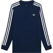 Adidas Originals Paita '3 STRIPE' indigonsininen / valkoinen