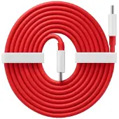 OnePlus Warp Charge USB Type-C Johto 5481100048 - 1.5m - Punainen / Valkoinen