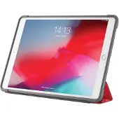 Pipetto Origami Shield Case, iPad Air 10.5" -suojakotelo, Punainen
