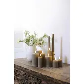 Sirius Home Sirius Sirius Smilla Ladattava Mini Block Light - lämmin harmaa - 2 kpl