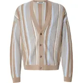 Drykorn Neuletakki 'ELDARO' beige / vaaleansininen / vaaleanruskea / valkoinen