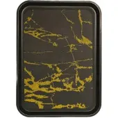 Hobby Hall Muovinen liukumaton tarjotin MARBLE, suorakaiteen muotoinen, 45 × 35 cm