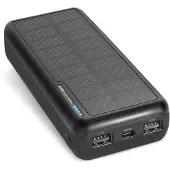 SBS 20000 mAh virtapankki aurinkopaneelilla