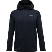 Peak Performance Men's Light Zip Hood Black Välikerrospuserot XXL