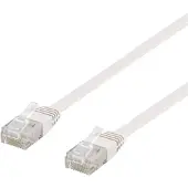 Deltaco TP-615V-Fl RJ-45 RJ-45 CAT 5e 15m Valkoinen