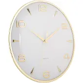 Karlsson seinäkello Sienna Glow white KA6017WH