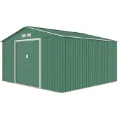 Fornorth Pihavarasto 10.85m2, Vihreä