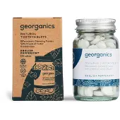 Georganics Natural -hammastahna tabletit, englantilainen piparminttu, 120 tablettia
