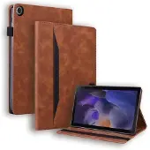 SKALO Samsung Galaxy Tab A11+ PU-nahka Kotelo - Ruskea