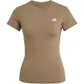 Adidas Toiminnallinen paita 'POWER ESSENTIALS' khaki / valkoinen