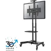 NeoMounts 32-75" Select floor stand, monitorin lattiateline, musta