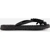 Ilse jacobsen Flip Flops With Flower - Black - 36