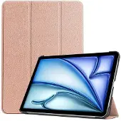 SKALO Trifold Kotelo sopii iPad Air 11" M4 (2026) - Ruusukulta
