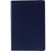 SKALO Samsung Galaxy Tab S10 Lite 360 Litchi Kotelo - Tummansininen