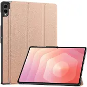SKALO Samsung Galaxy Tab S11 Ultra Trifold Kotelo - Ruusukulta