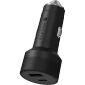 Zagg MOPHIE CAR CHARGER USB-C USB-A 42W BLACK