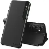 Tech-Protect Smart View Case for Samsung Galaxy A57 5G - Black