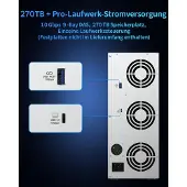 TerraMaster D9-320, 9bay Gehaeuse, USB3.2, 10Gbps, Diskless