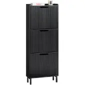 SoBuy kenkäkaappi FSR177-H-SCH, 3 hyllyä