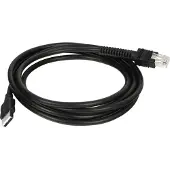 Zebra CBA-U46-S07ZAR, Musta, USB A, 2 m, LI36X8