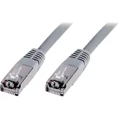 Digitus CAT 5E SF-UTP PATCH CORD, PVC AWG 26/7, LENGTH 5 M, COLOR GREY (DK-1532-050)