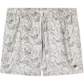 Emporio Armani for man. EM000583_AF20440 Allover taupe swimming costume (L), Beachwear, Polyester