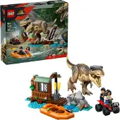LEGO Jurassic World 76975 T. rex and the river escape