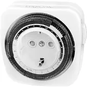 Logilink ET0011, Päivittäinen ajastin, Valkoinen, Rotaatio, 24 t, IP20, 230 V